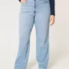 Curvy Ultra High-Rise Medium Wash Dad Jeans
