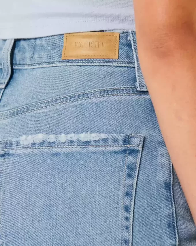 Curvy Ultra High-Rise Medium Wash Dad Jeans