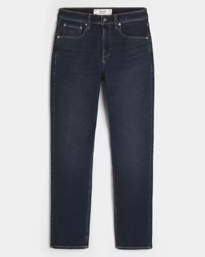 Dark Wash Athletic Skinny Jeans