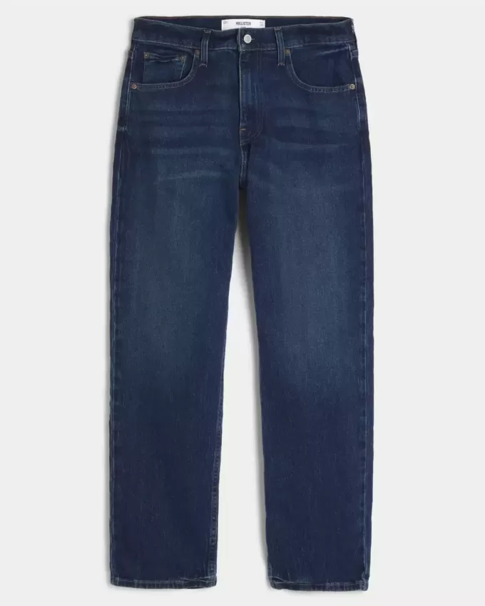 Dark Wash Loose Jeans