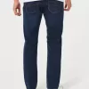 Dark Wash Straight Jeans