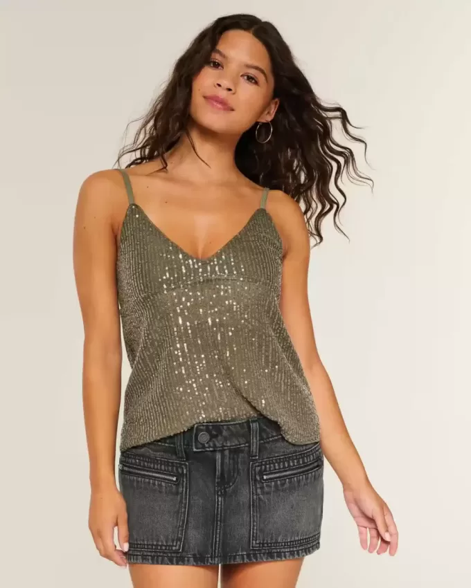 Denim Micro Mini Skort