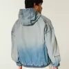 Denim Zip-Up Skater Jacket