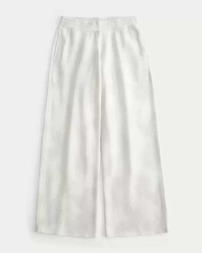 Doe Print Baggy Sweatpants