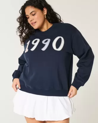 Easy 1990 Graphic Crew Sweatshirt