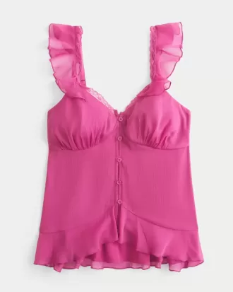 Easy Chiffon Babydoll Top