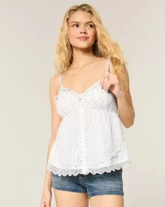 Easy Chiffon Babydoll Top