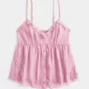 Easy Chiffon Babydoll Top
