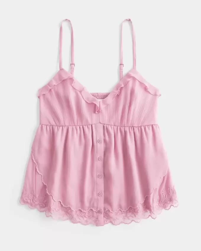 Easy Chiffon Babydoll Top