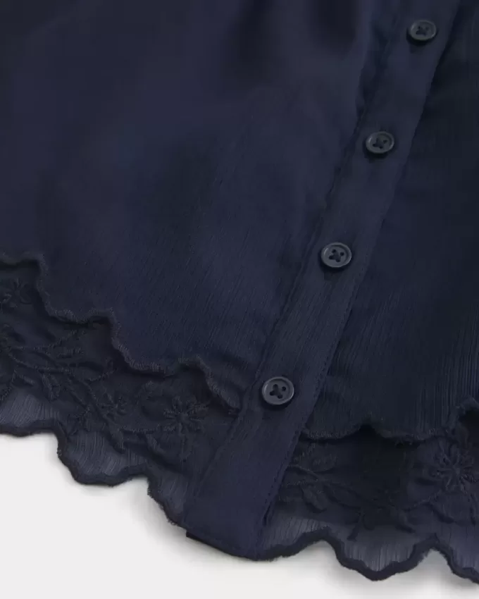 Easy Chiffon Babydoll Top