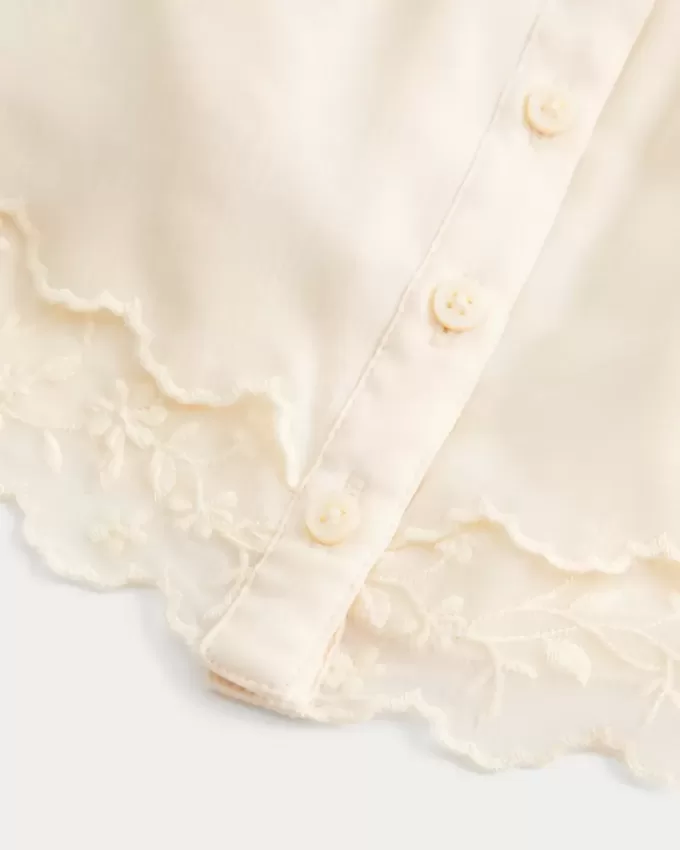 Easy Chiffon Babydoll Top