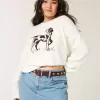 Easy Dog Graphic Crew Sweater