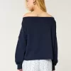 Easy Double Off-the-Shoulder Sweatshirt