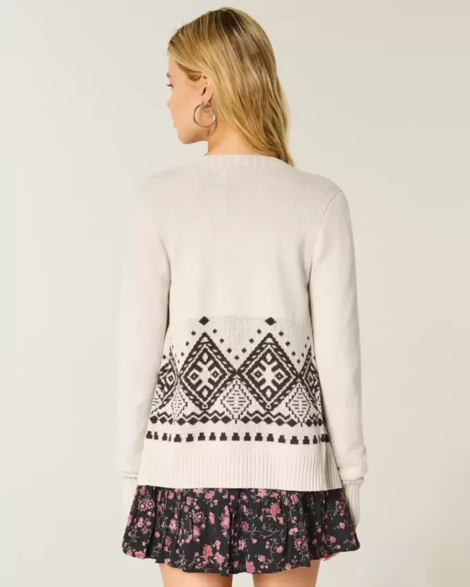 Easy Fringe No-Close Cardigan