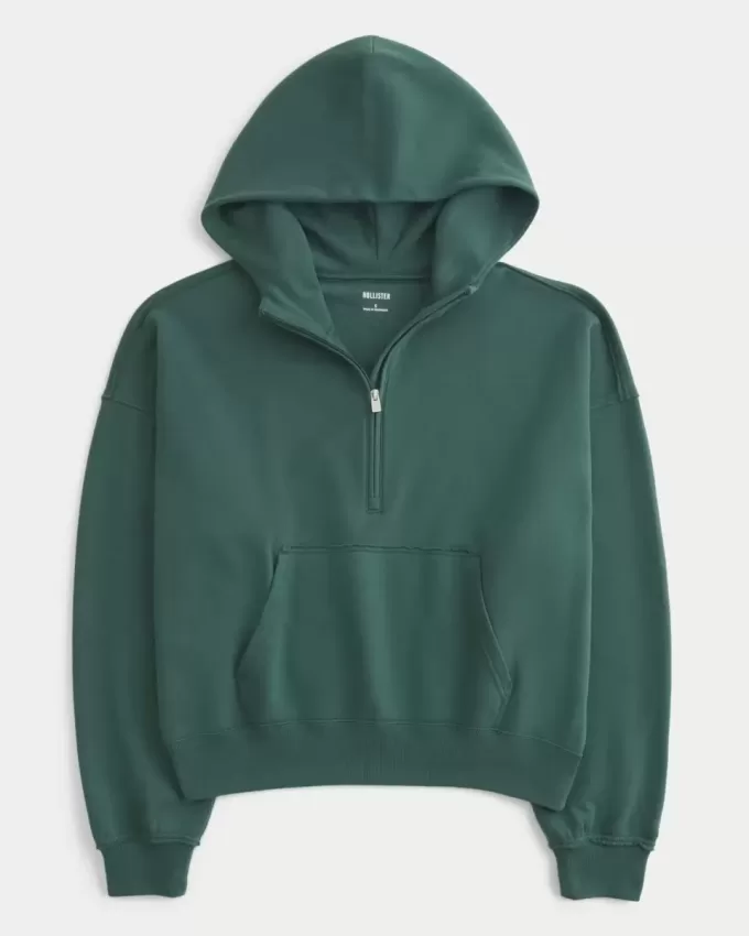 Easy Half-Zip Hoodie