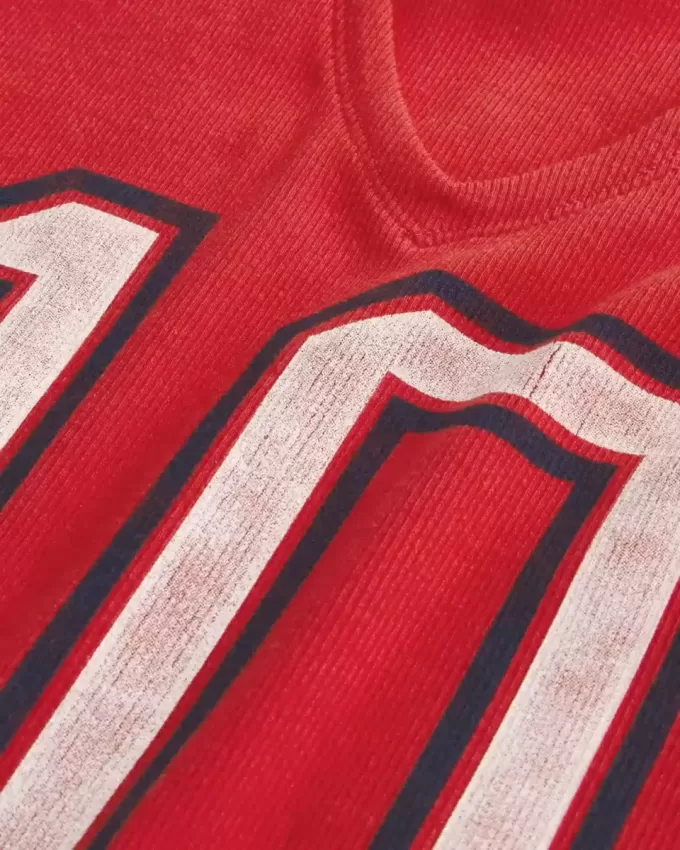 Easy Notch-Neck USA Graphic Baby Tee