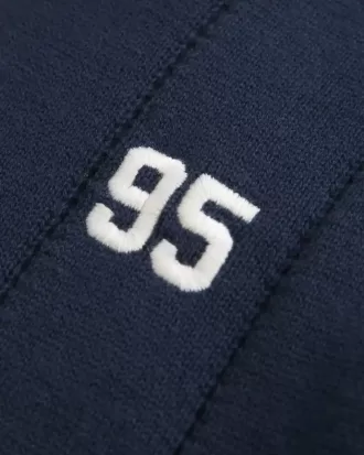 Easy Number Graphic Sweater Polo