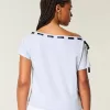 Easy Off-the-Shoulder Tie T-Shirt