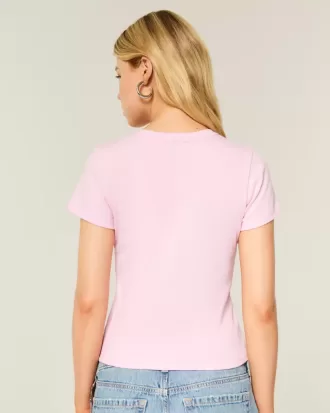 Easy Short-Sleeve Crew Baby Tee