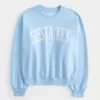 Easy Siesta Key Graphic Crew Sweatshirt