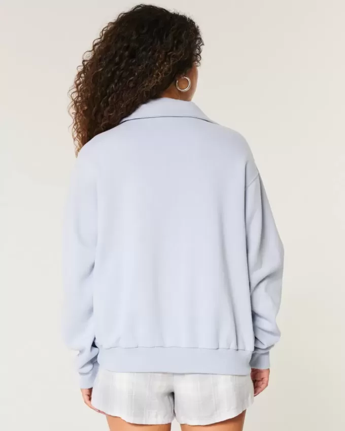 Easy Tennis Graphic Half-Zip Sweatshirt