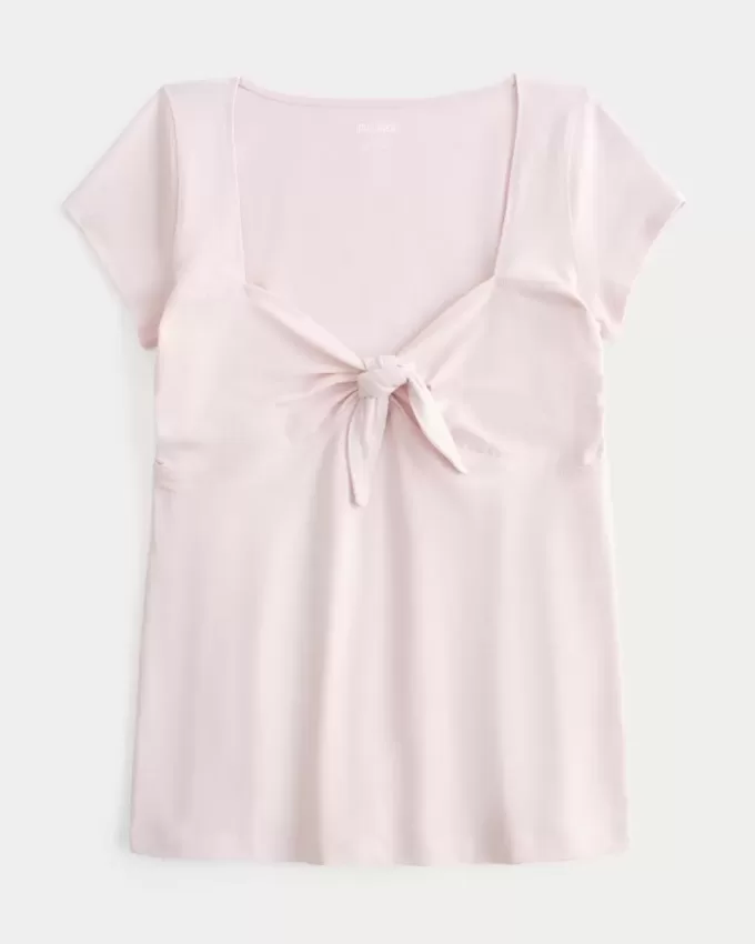 Easy Tie Bust Babydoll Top