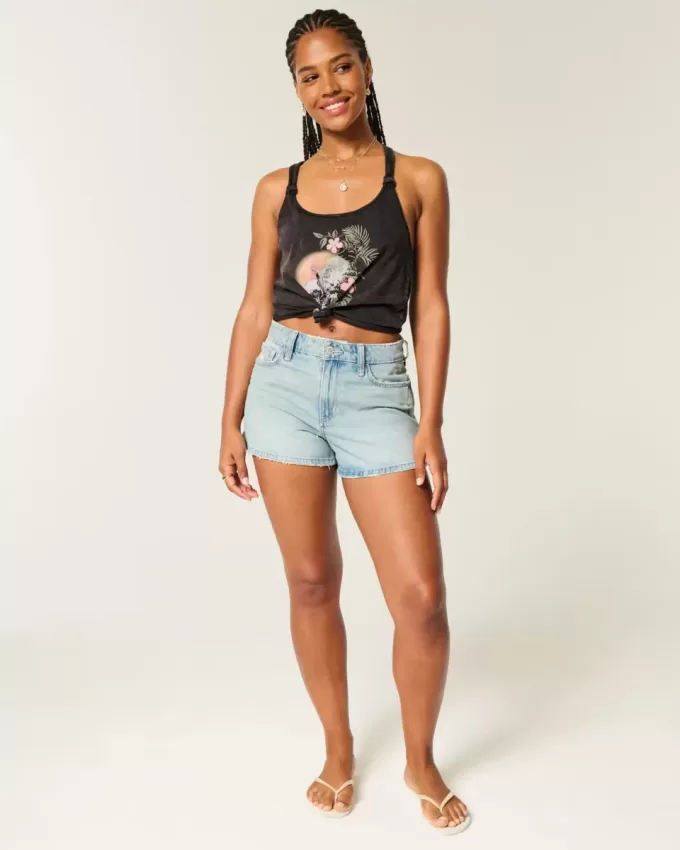 Easy Trend Drop Surf Graphic Tank