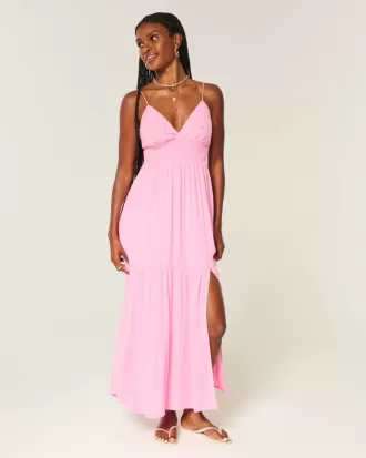 Embroidered Maxi Dress