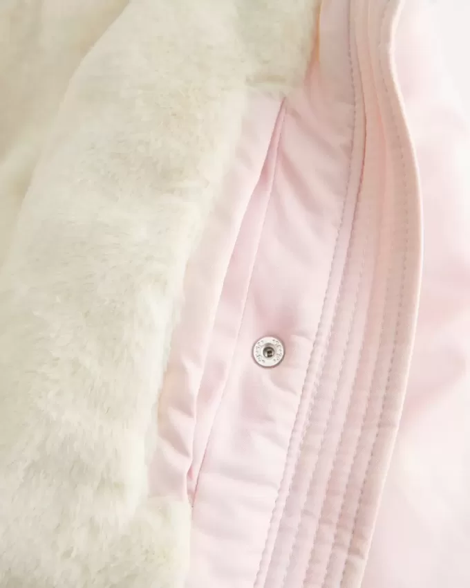 Faux Fur-Lined All-Weather Jacket