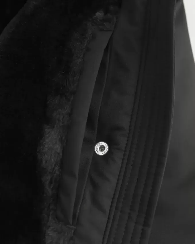 Faux Fur-Lined All-Weather Jacket