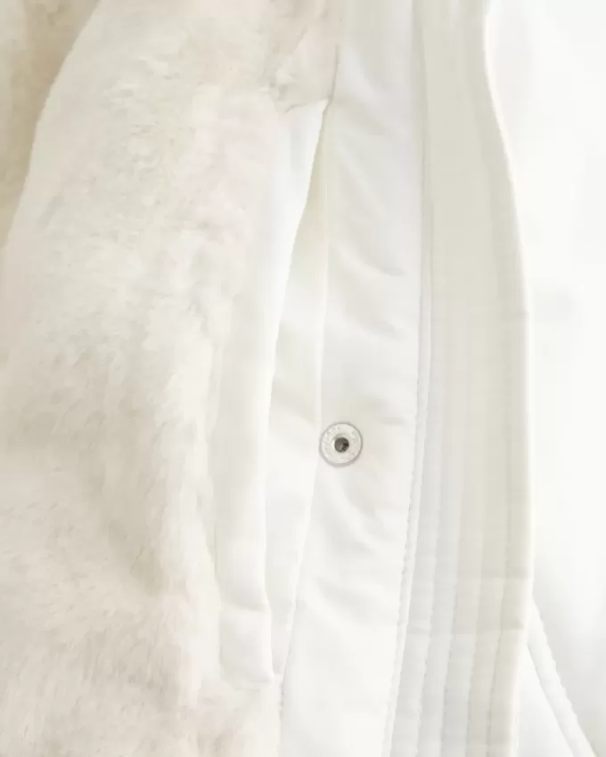 Faux Fur-Lined All-Weather Jacket