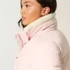 Faux Fur-Lined Puffer Jacket