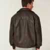 Faux Leather Jacket