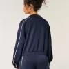 Gilly Hicks Active Cooldown Crop Track Jacket
