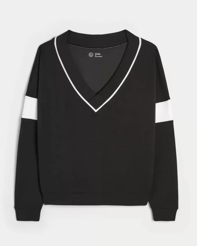 Gilly Hicks Active Cooldown Off-the-Shoulder Top