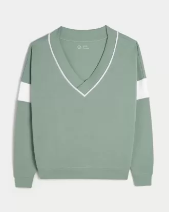 Gilly Hicks Active Cooldown Off-the-Shoulder Top