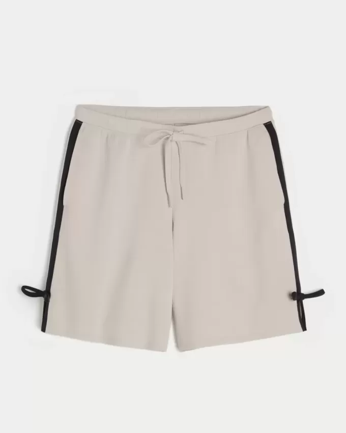 Gilly Hicks Active Cooldown Side Bow Shorts