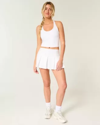 Gilly Hicks Active Drop-Waist Pleated Skortie