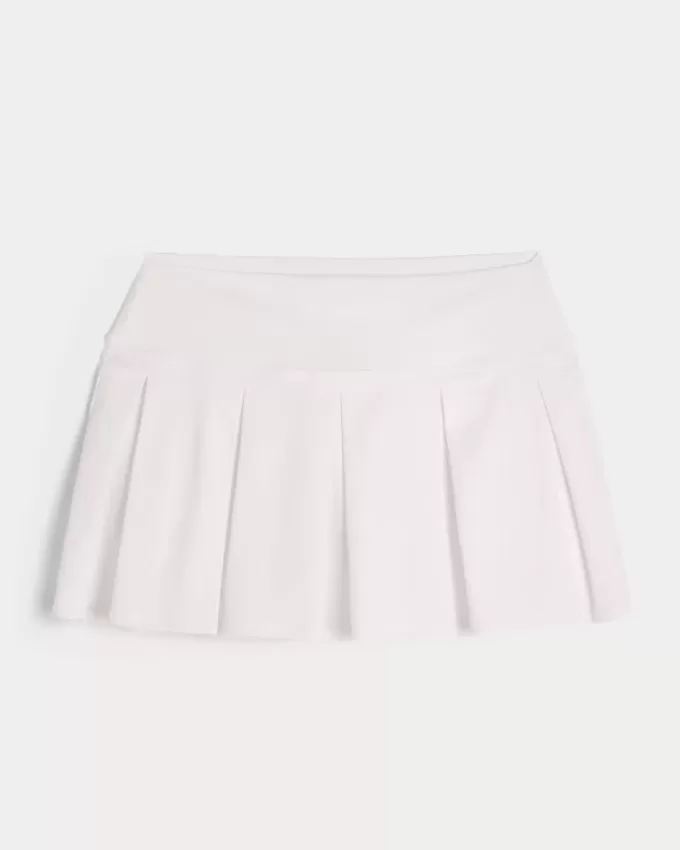 Gilly Hicks Active Drop-Waist Pleated Skortie