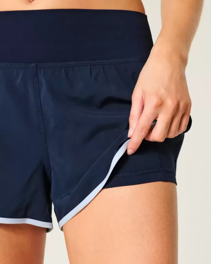 Gilly Hicks Active High-Rise Running Shorts