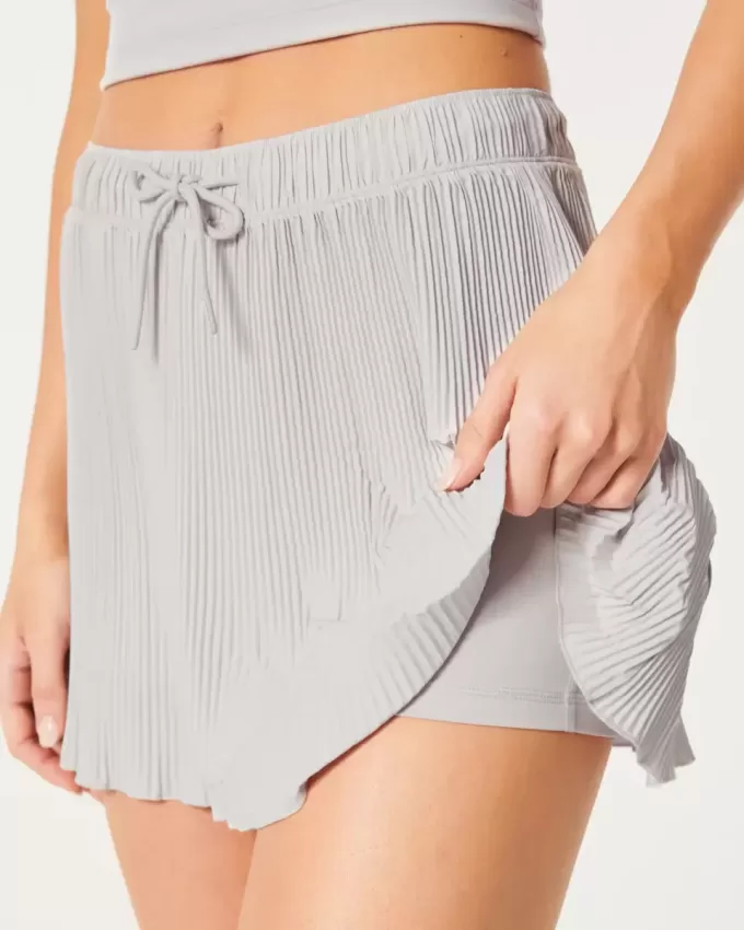 Gilly Hicks Active Plisse Skortie