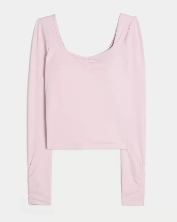 Gilly Hicks Active Recharge Cinch Sweetheart Top