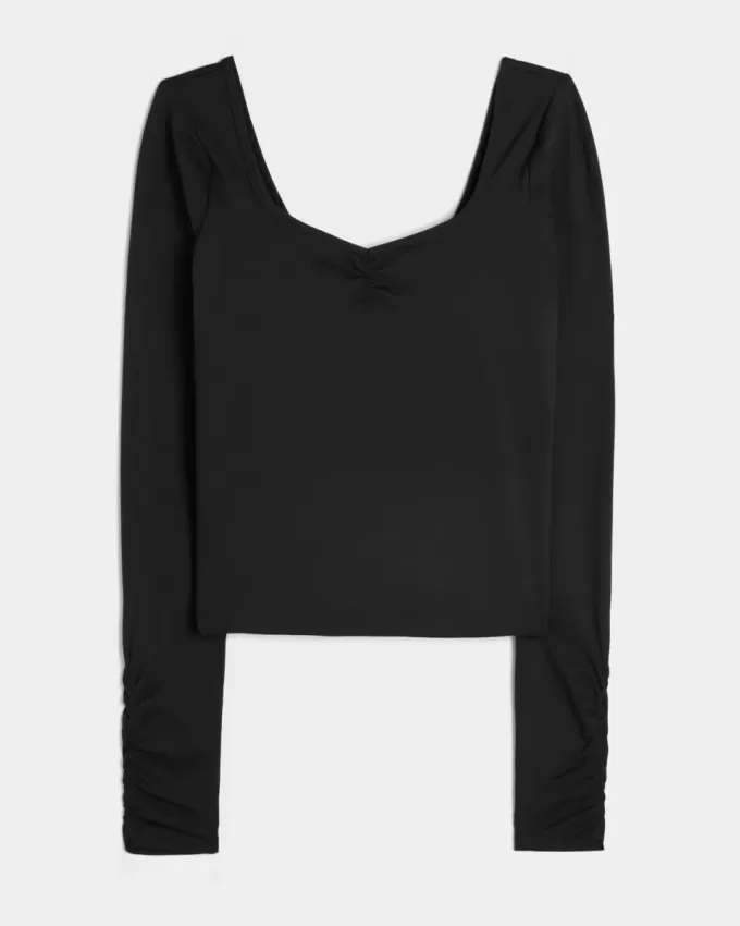 Gilly Hicks Active Recharge Cinch Sweetheart Top