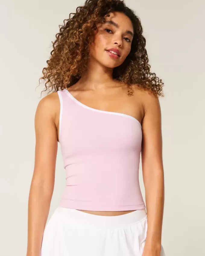 Gilly Hicks Active Recharge One-Shoulder Tank