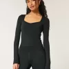 Gilly Hicks Active Recharge Ruched Sweetheart Top