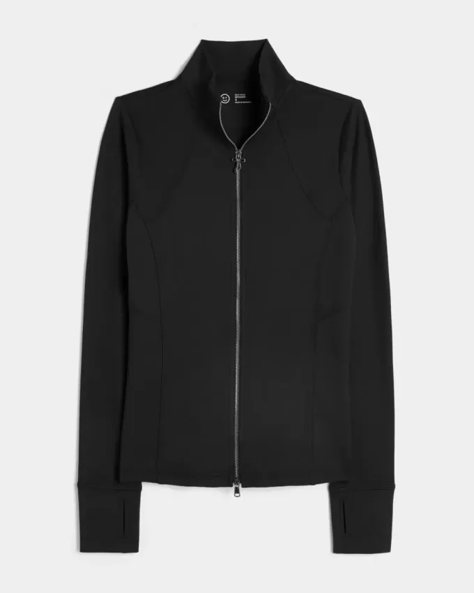Gilly Hicks Active Recharge Slim & Snatched Full-Zip