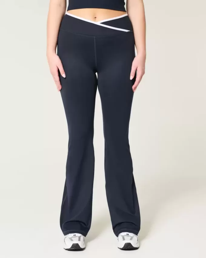 Gilly Hicks Active Recharge Tipped Flare Pants