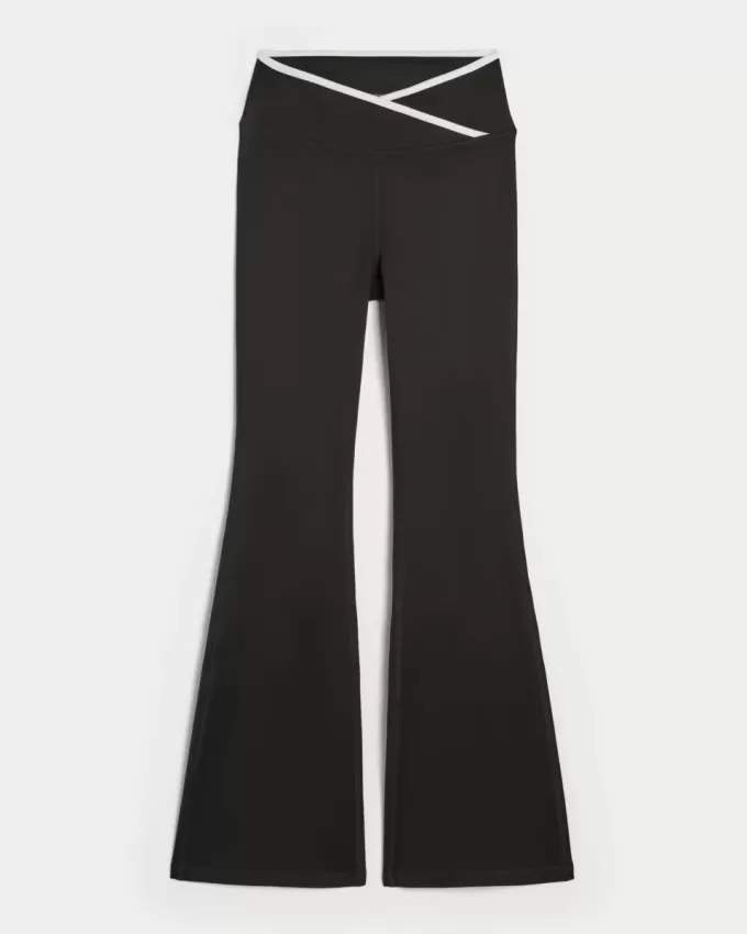 Gilly Hicks Active Recharge Tipped Flare Pants