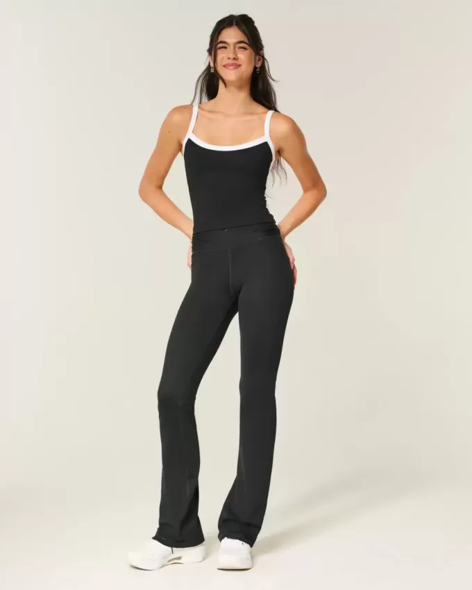 Gilly Hicks Active Recharge Wrap Waist Boot Leggings