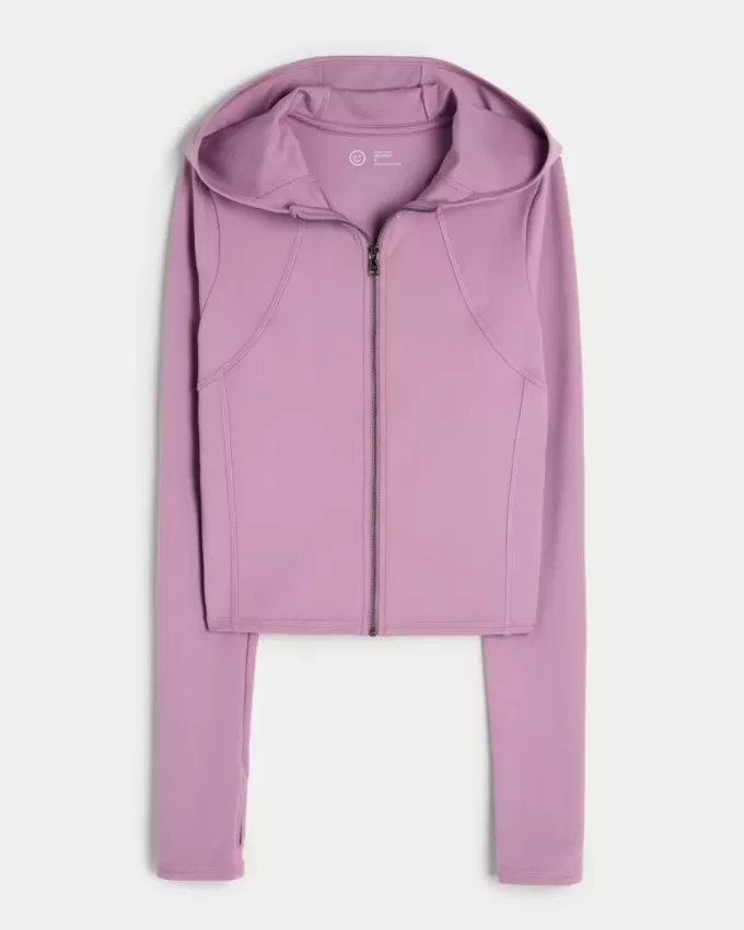Gilly Hicks Active Recharge Zip-Up Hoodie
